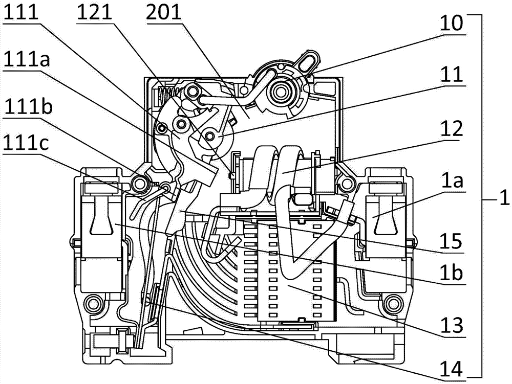 Electronic type leakage circuit breaker