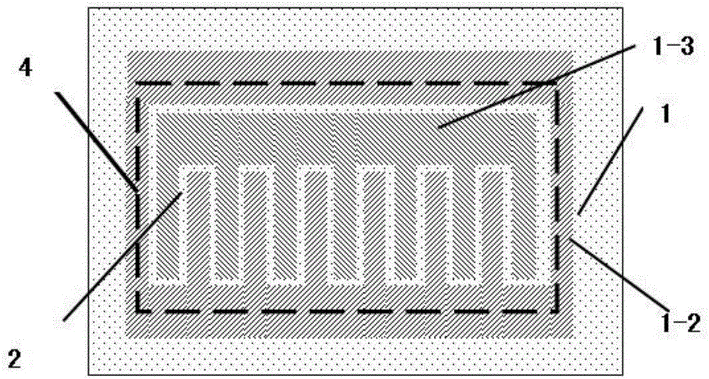 A capacitive temperature sensor