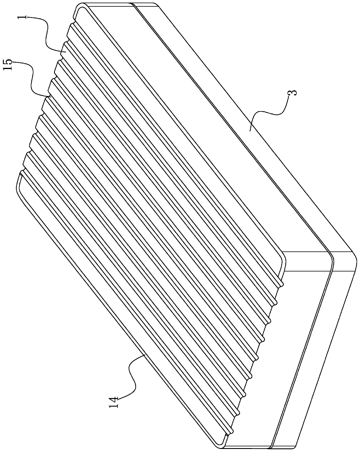 Air cushion bed