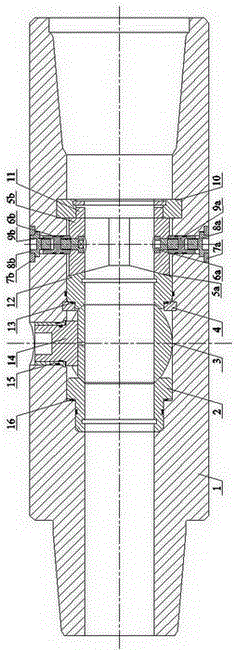 Bevel unloading low-opening-fore square drilling rod plug valve