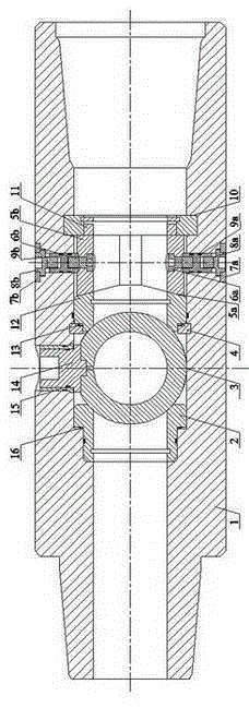 Bevel unloading low-opening-fore square drilling rod plug valve