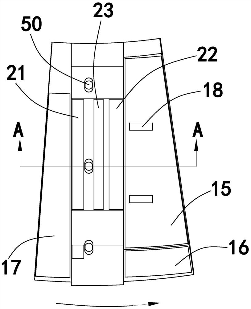 Integrated steel-rubber composite lining plate