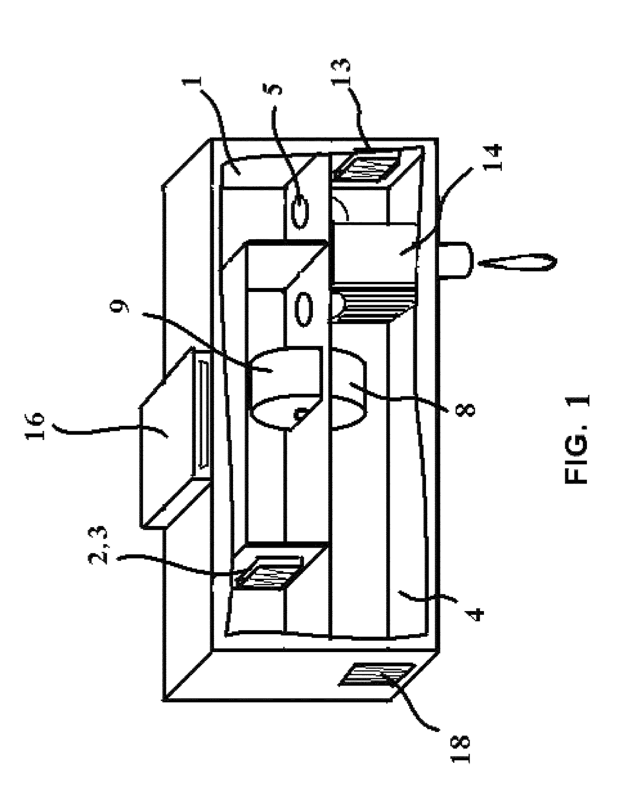 Low power atmospheric water generator