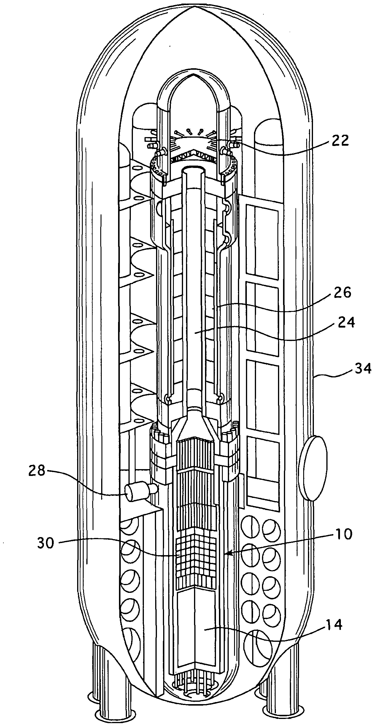 Pressurized water reactor compact steam generator