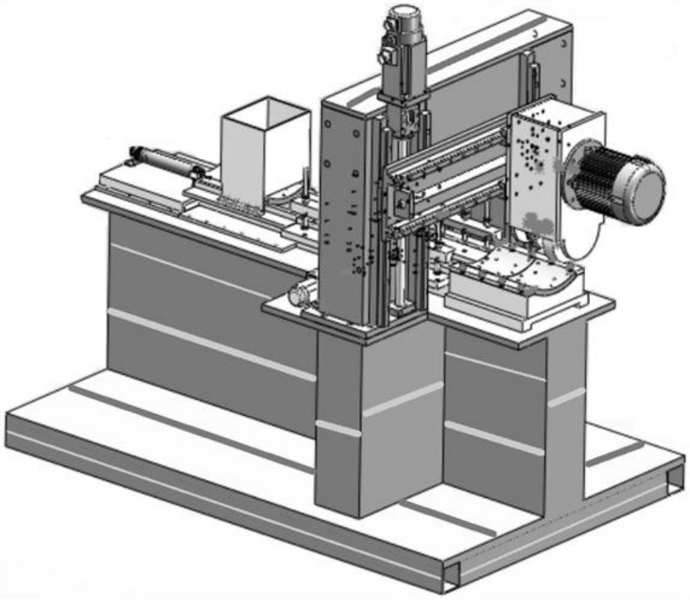 Structural improvement method for drum brake pad high-precision inner arc grinding machine