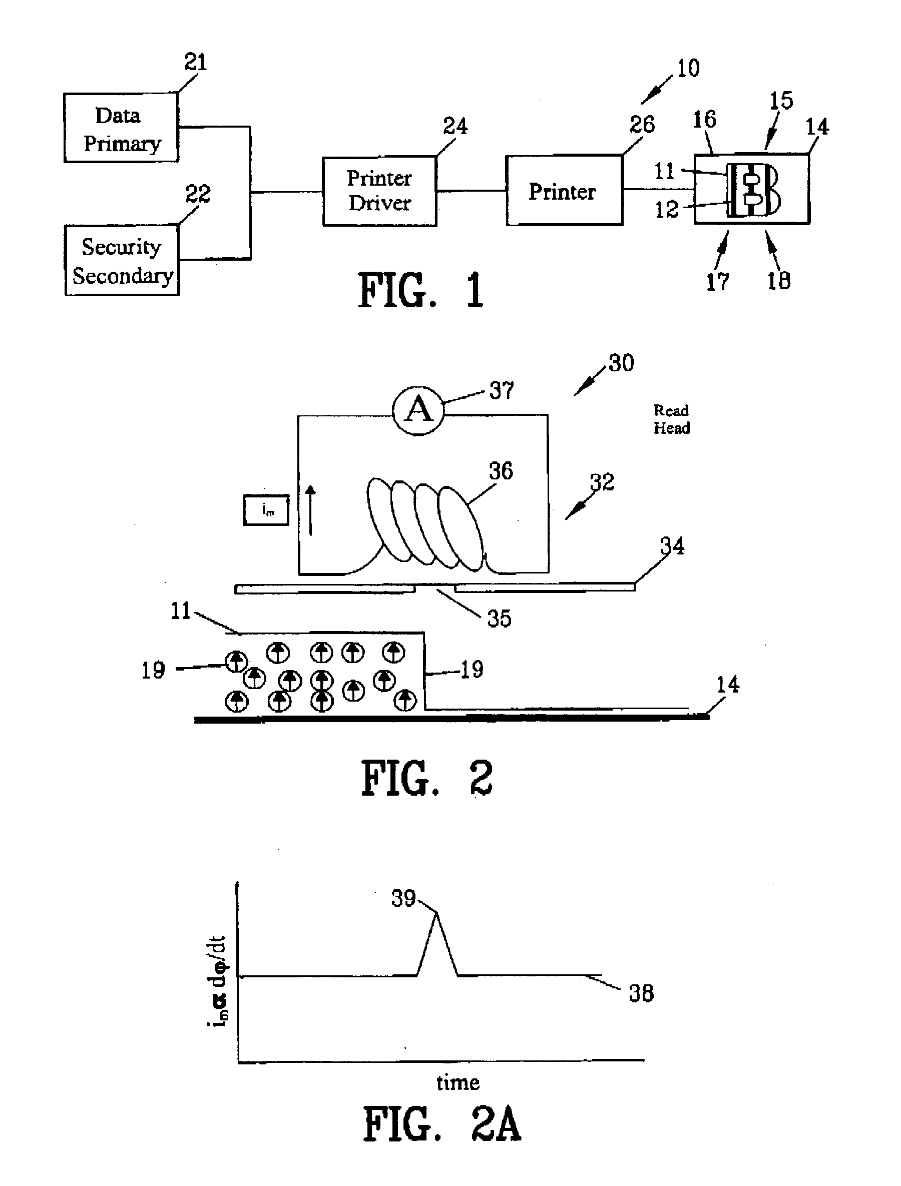 Security system for printed material