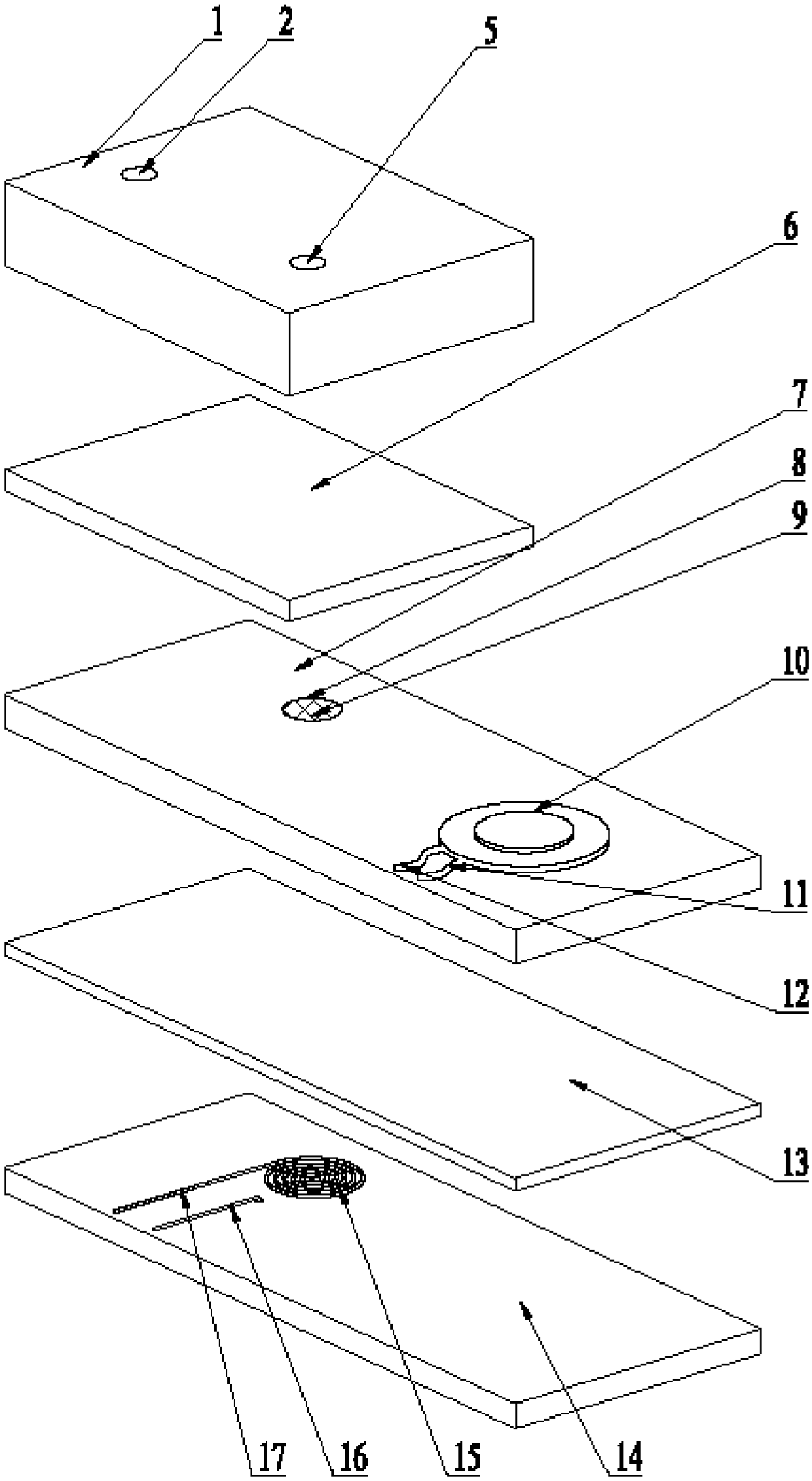 Particle capturing and releasing device based on bulk acoustic wave excitation and moving bubbles