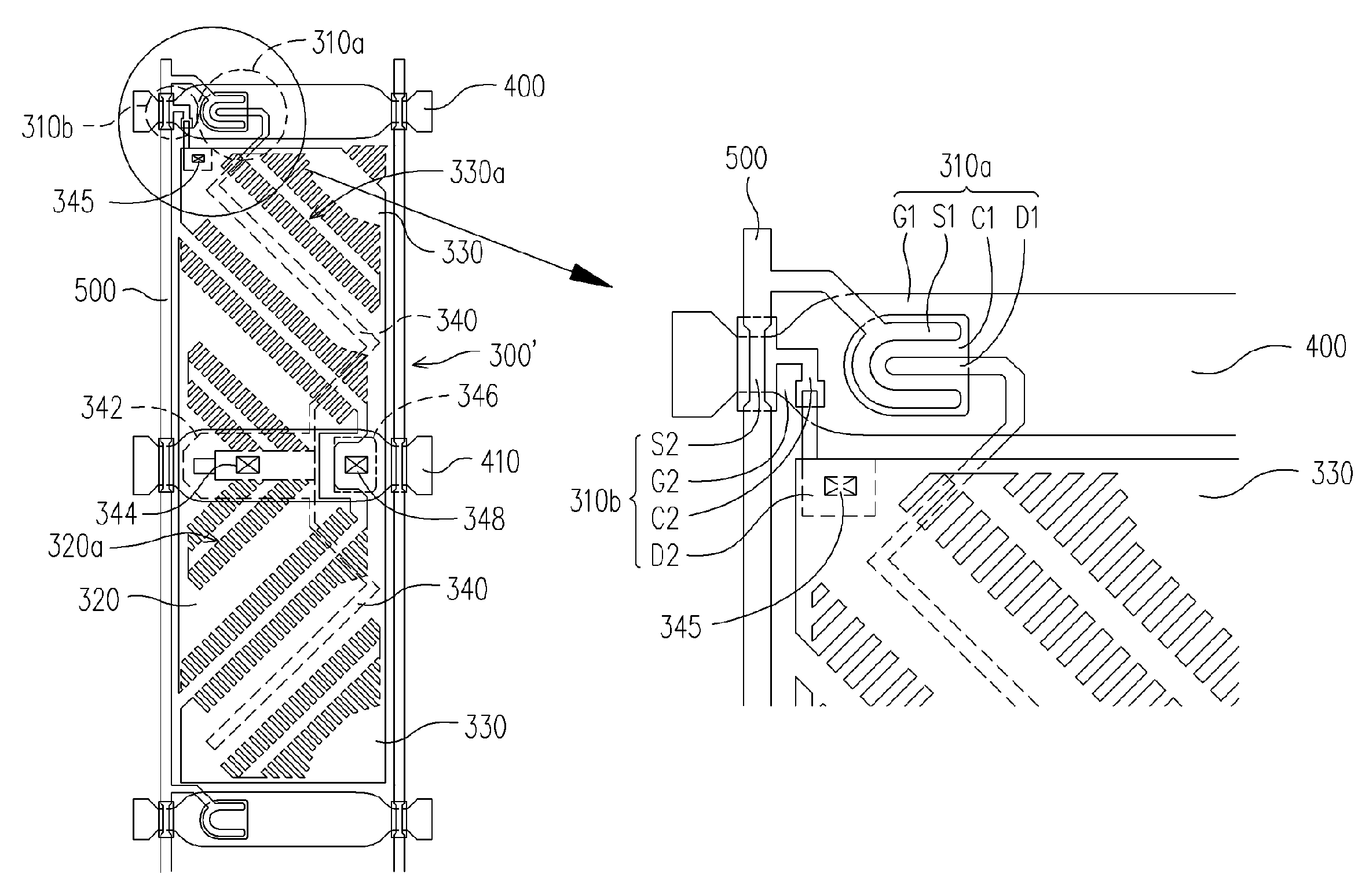 Pixel structure and active matrix substrate