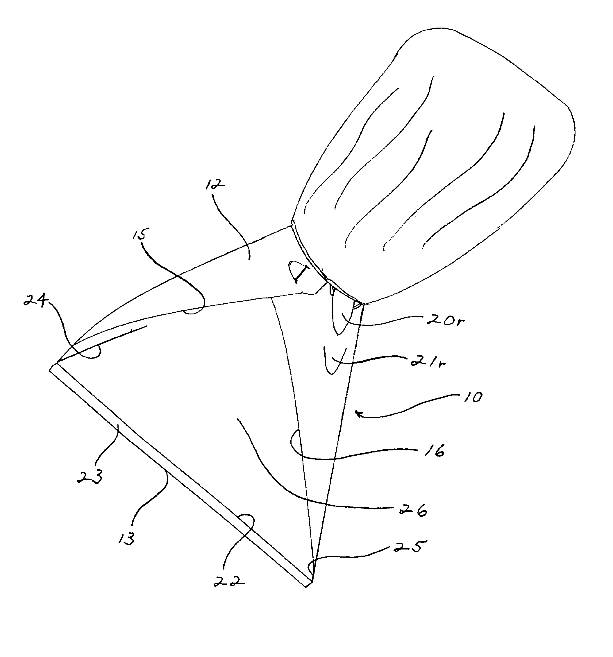 Adjustable collapsible refuse funnel