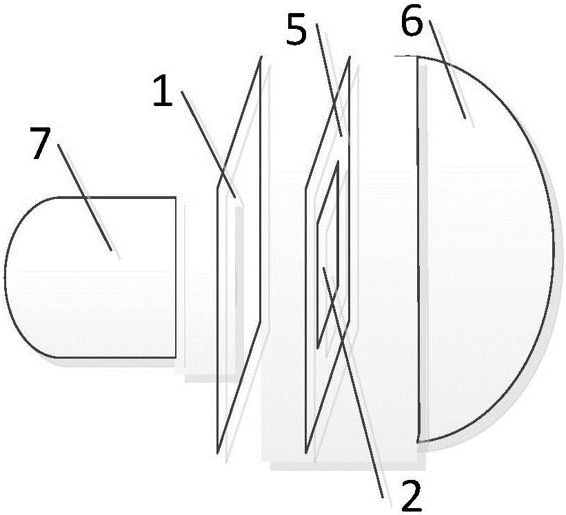 LED device and method for controlling luminescence of LED device