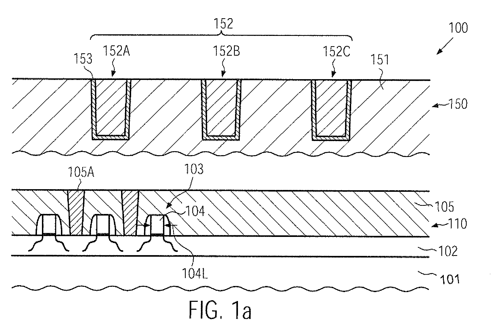 Microstructure device including a metallization structure with self-aligned air gaps between closely spaced metal lines