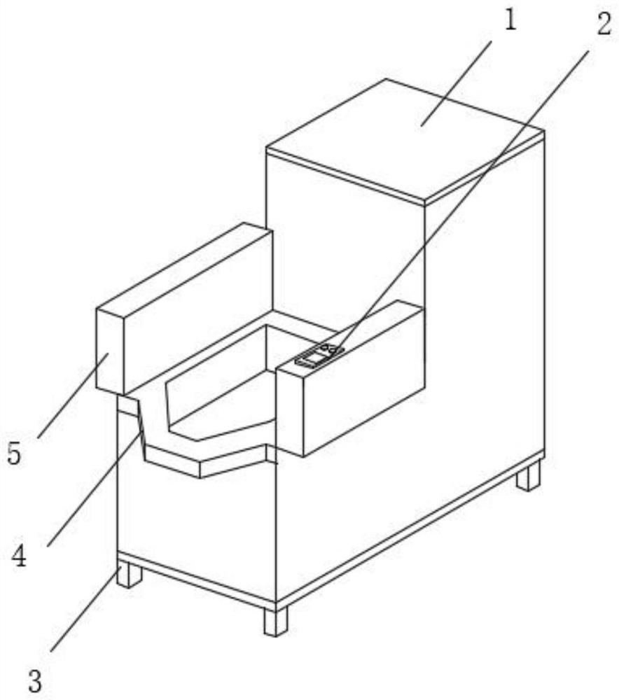 Manipulator guard program-controlled fully automatic high-end toilet chair