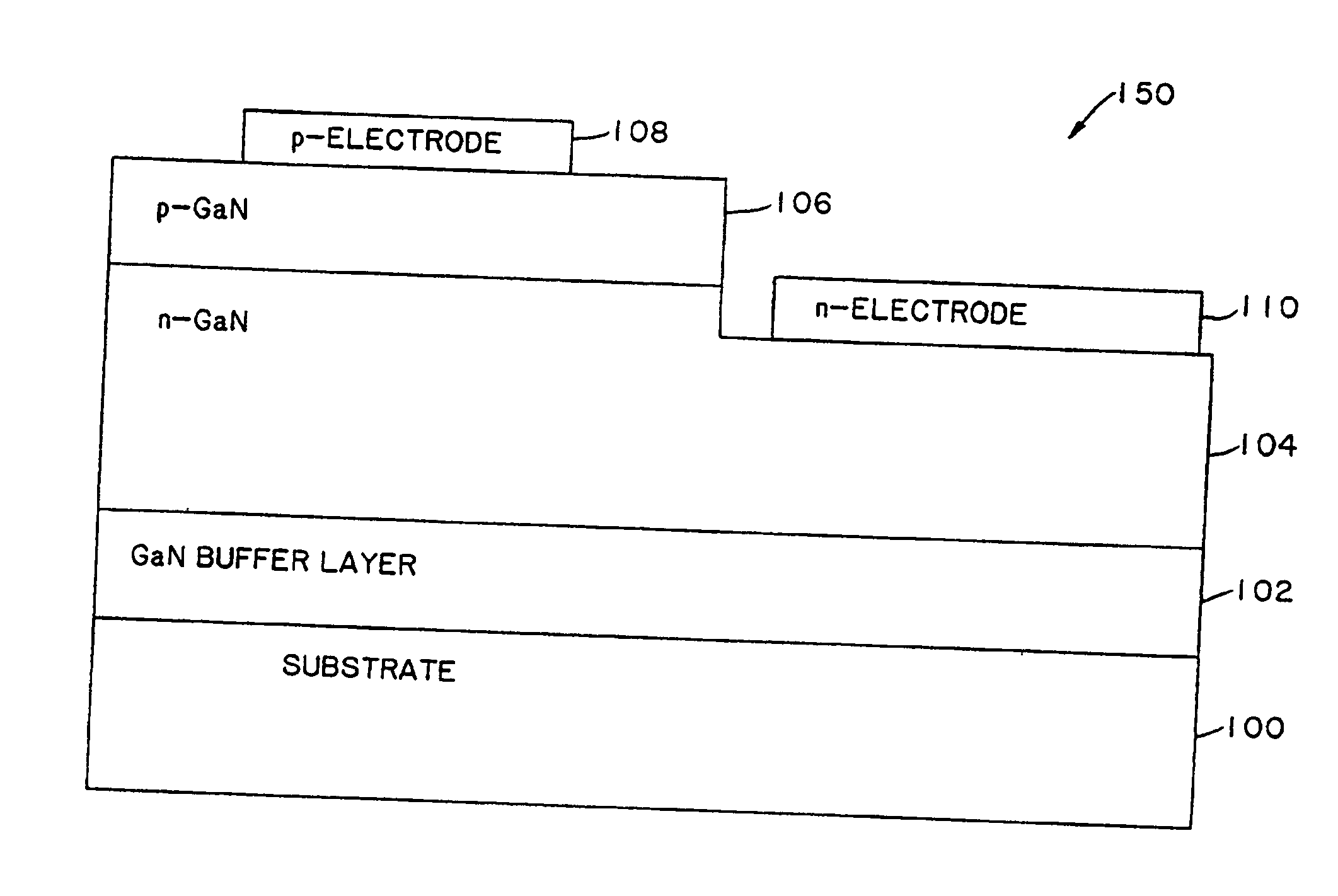 Semiconductor device having group III nitride buffer layer and growth layers