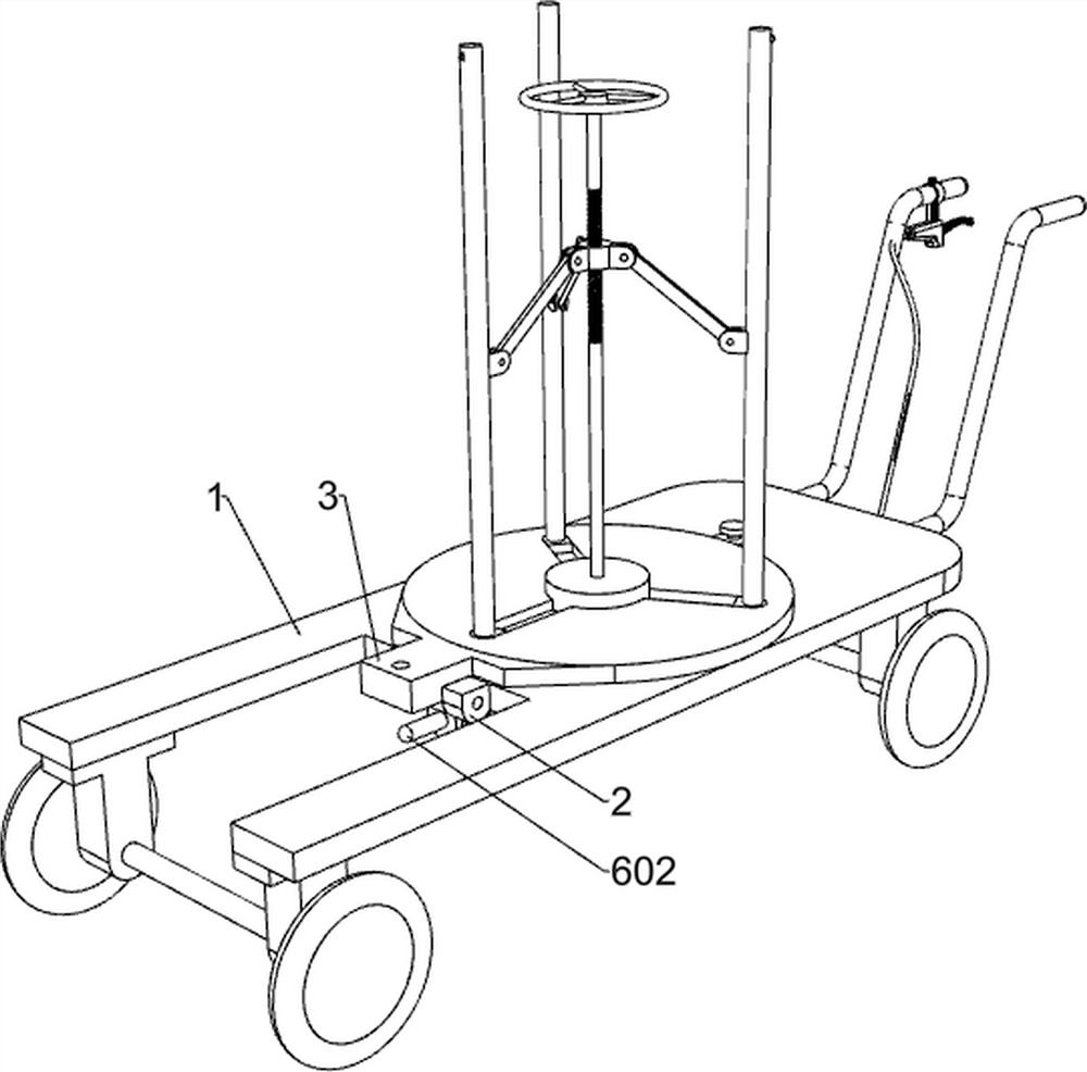 Epidemic prevention queuing detection position ring placing vehicle