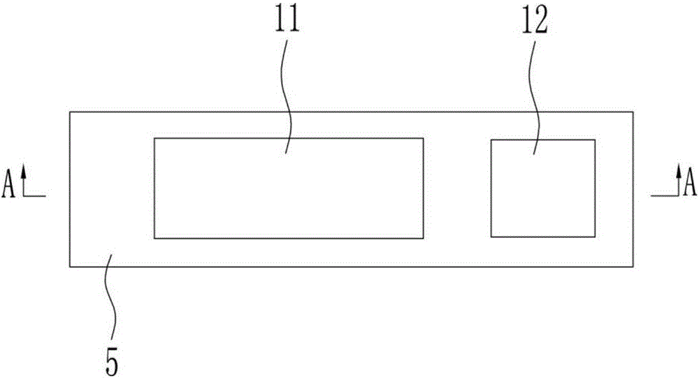 Detection device for quickly measuring ion adsorption type rare earth content