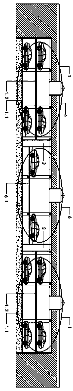 Staggered parking garage