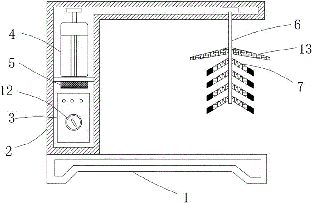 Rapid cup washing device