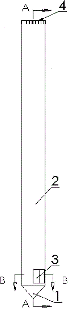 A device and method for anchoring and supporting soil with vortex compression and expansion of fine stone concrete