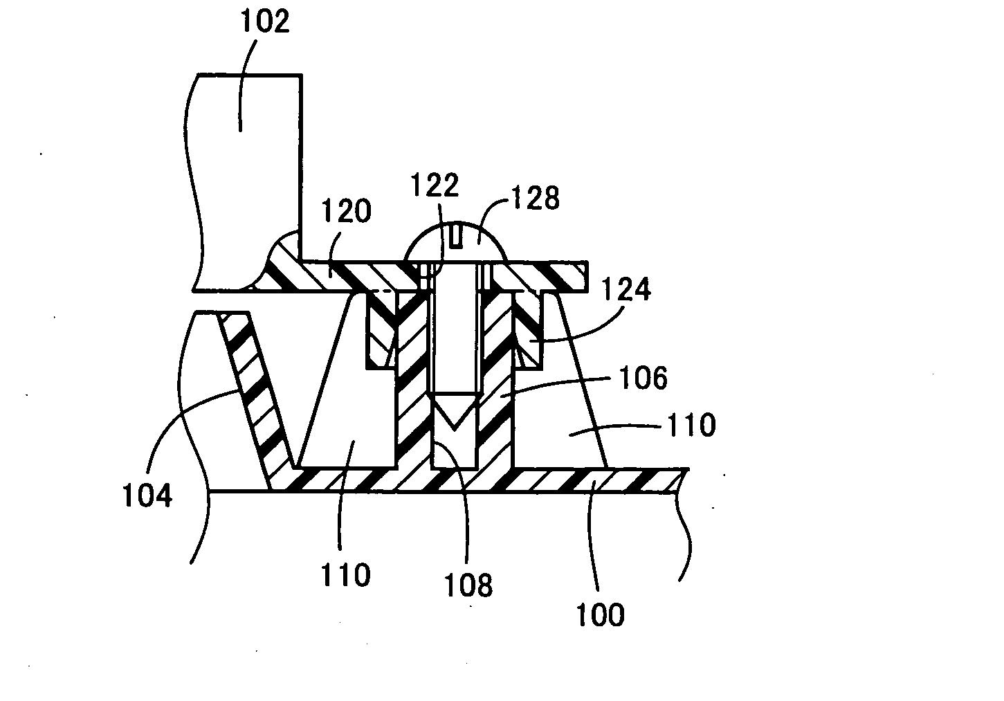 Member mounting structure