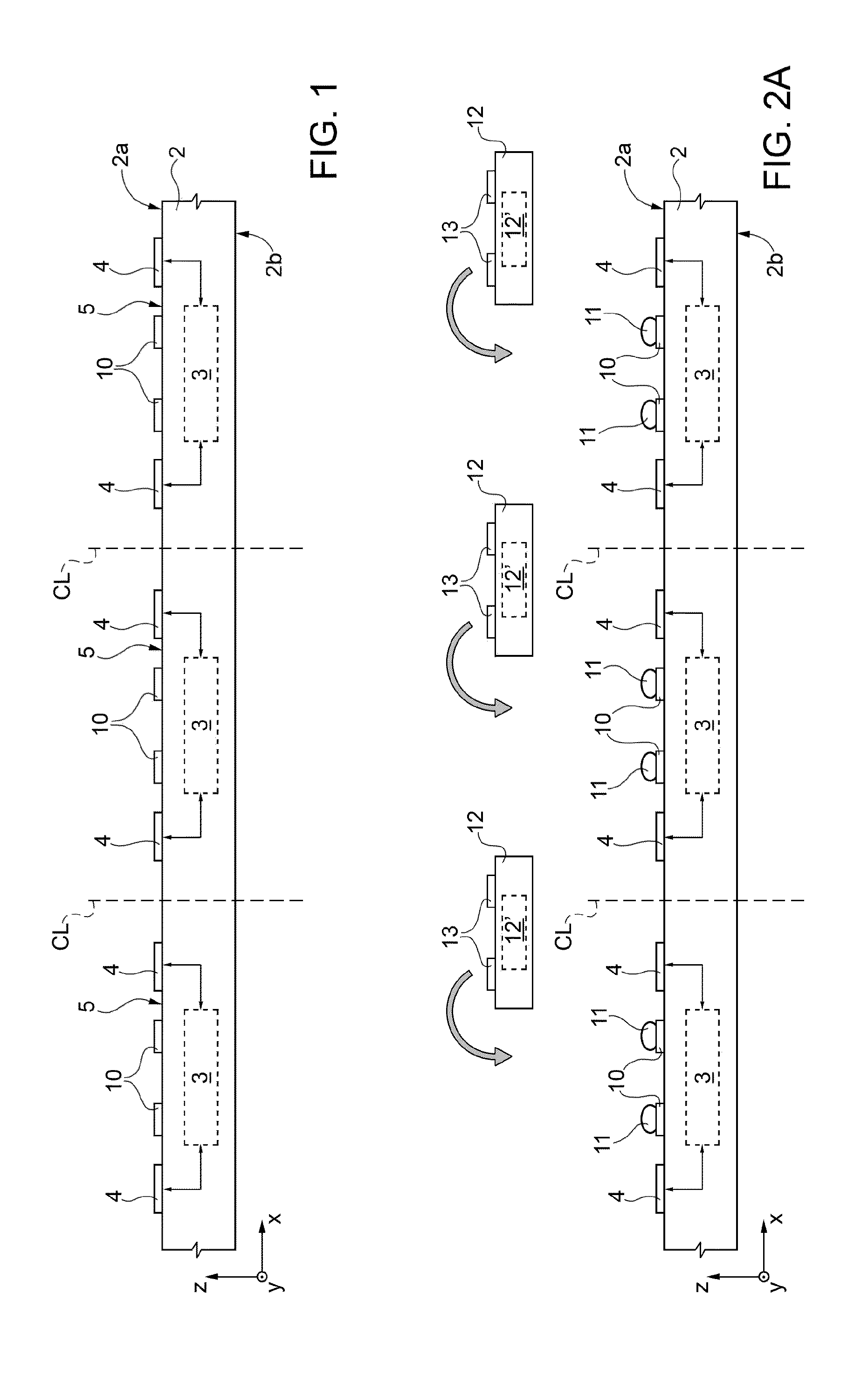 Wafer-level packaging of integrated devices, and manufacturing method thereof