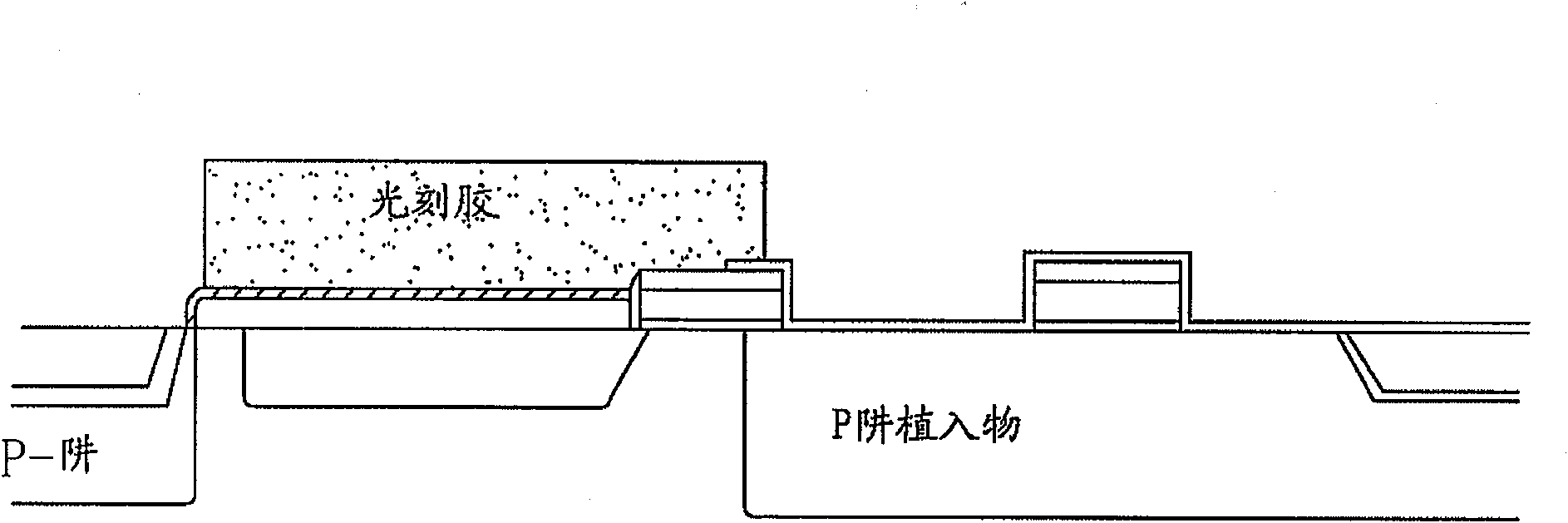 Pixel sensor with raised silicon photodiode