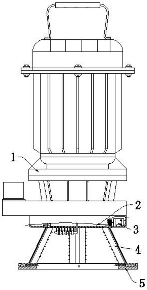 Industrial sewage pump