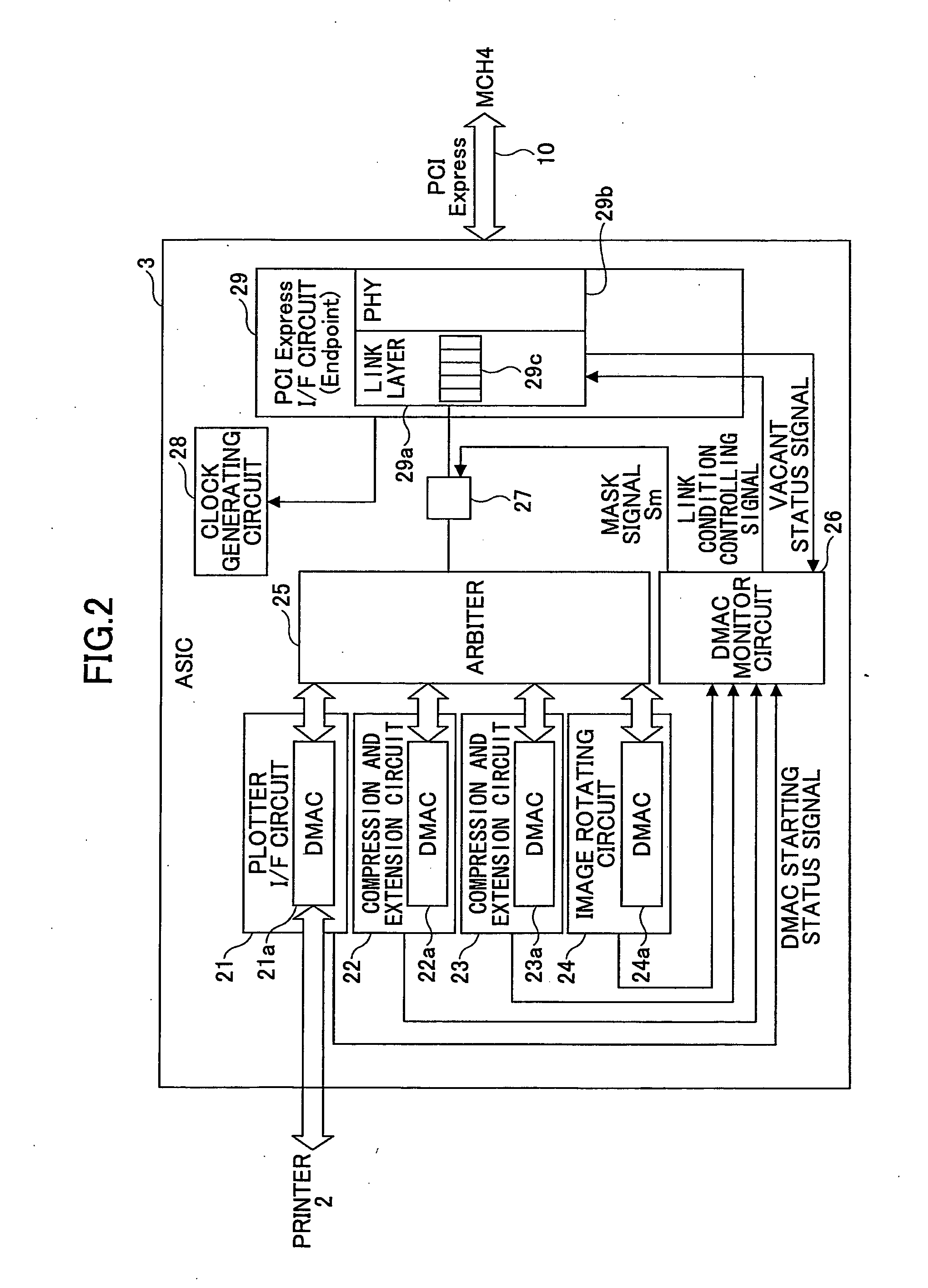 Data transfer device, image processing apparatus, and recording medium