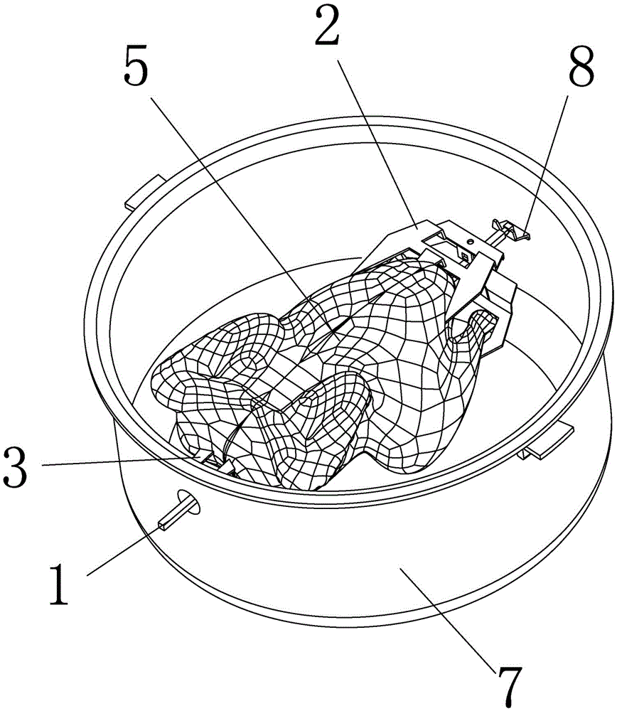 Chicken roasting frame