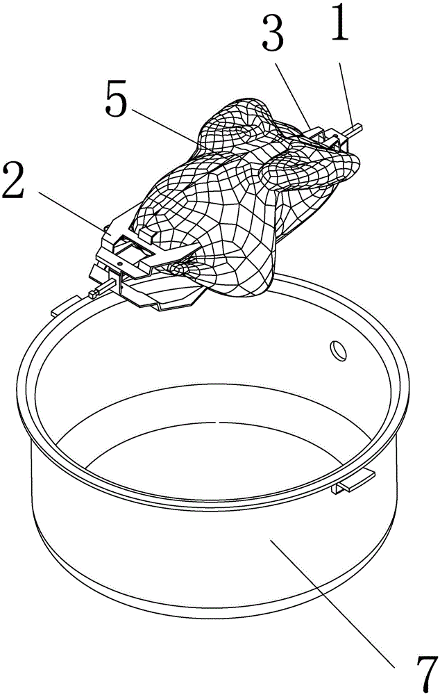 Chicken roasting frame