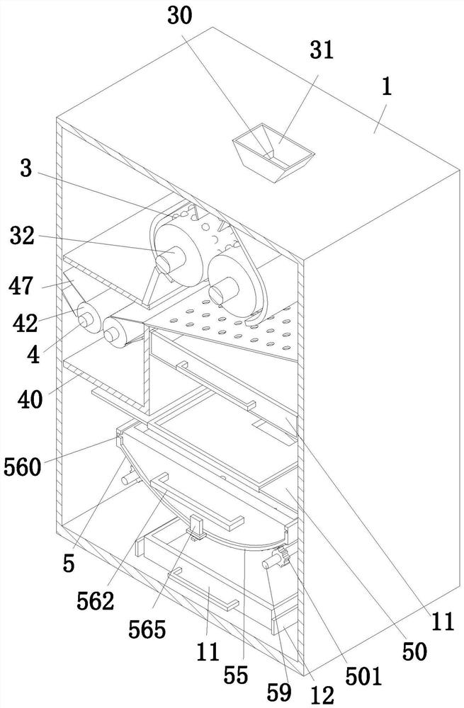 Recycled fine aggregate self-compacting concrete preparation system and preparation method