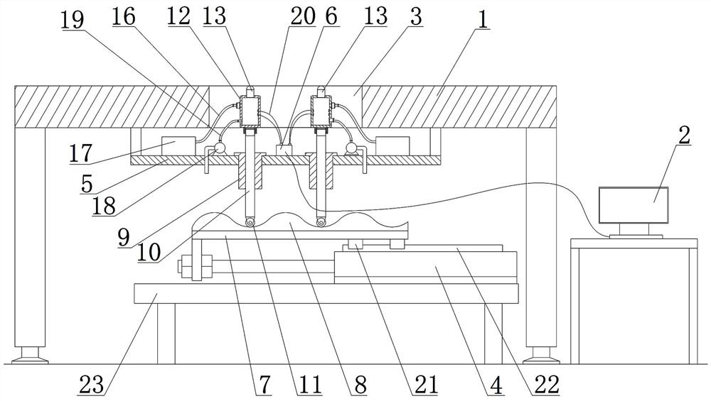 Multifunctional conditioning device integrating moxibustion and massage and working method