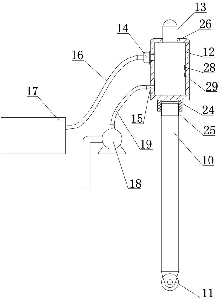 Multifunctional conditioning device integrating moxibustion and massage and working method