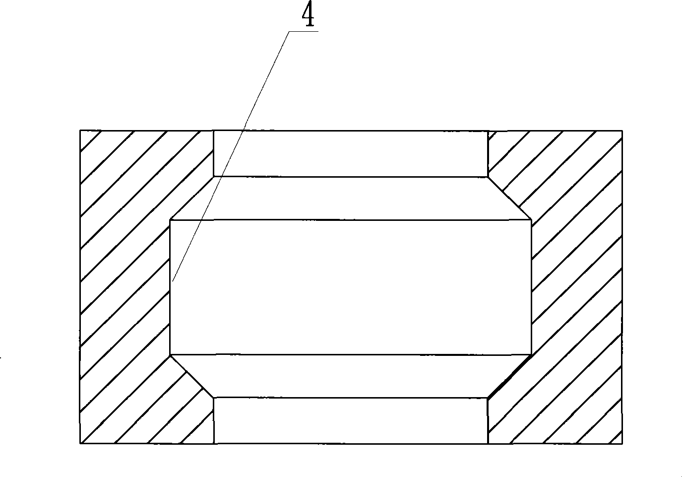 Surfacing method of alloy steel gear-wheel gear-ring transition layer