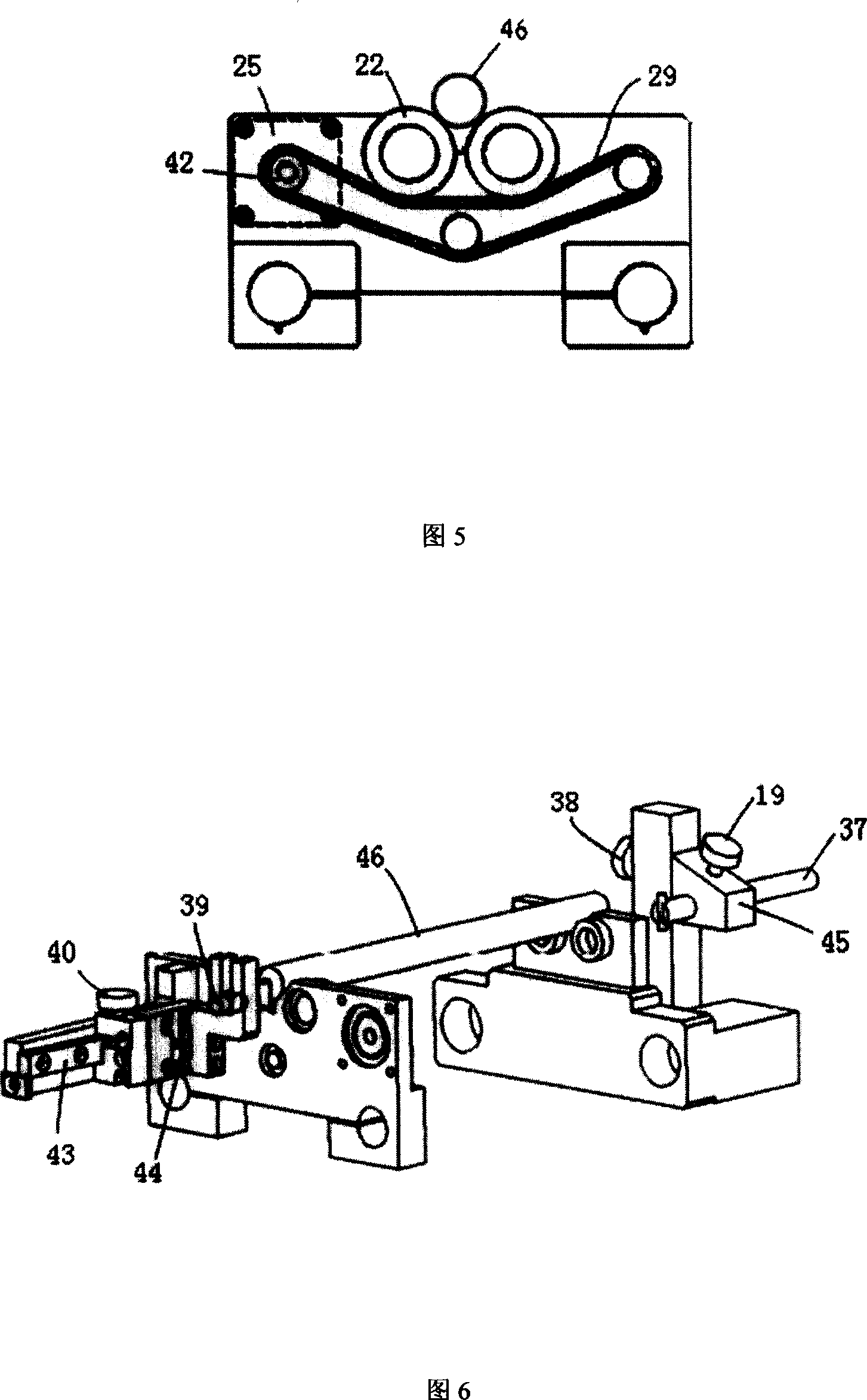 Laser outer diameter detecting instrument