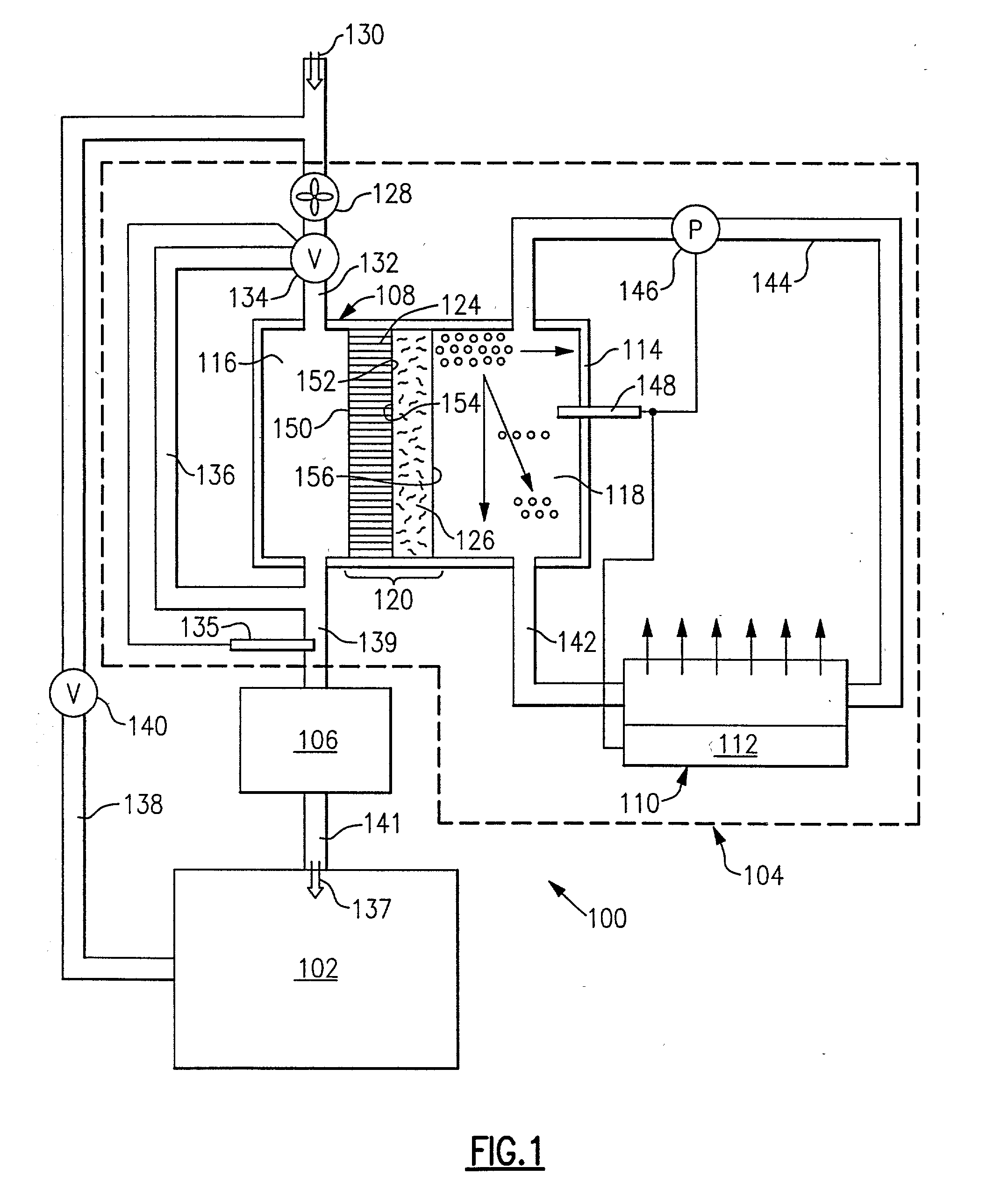 Dehumidification process and apparatus using collodion membrane