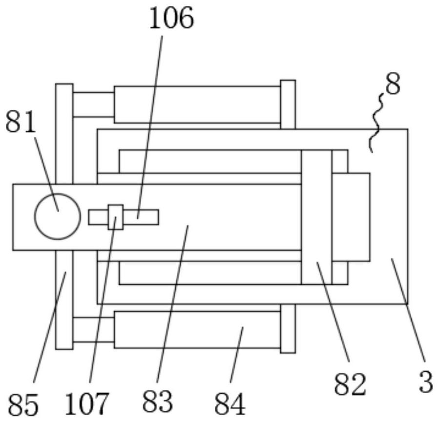 Assembly type hoisting device with stabilizing function for wallboard installation