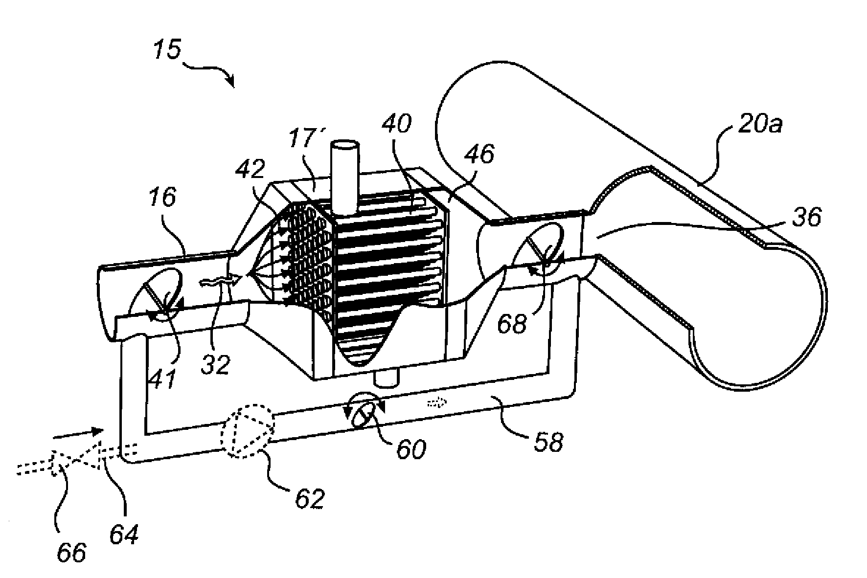 Raw gas collection system