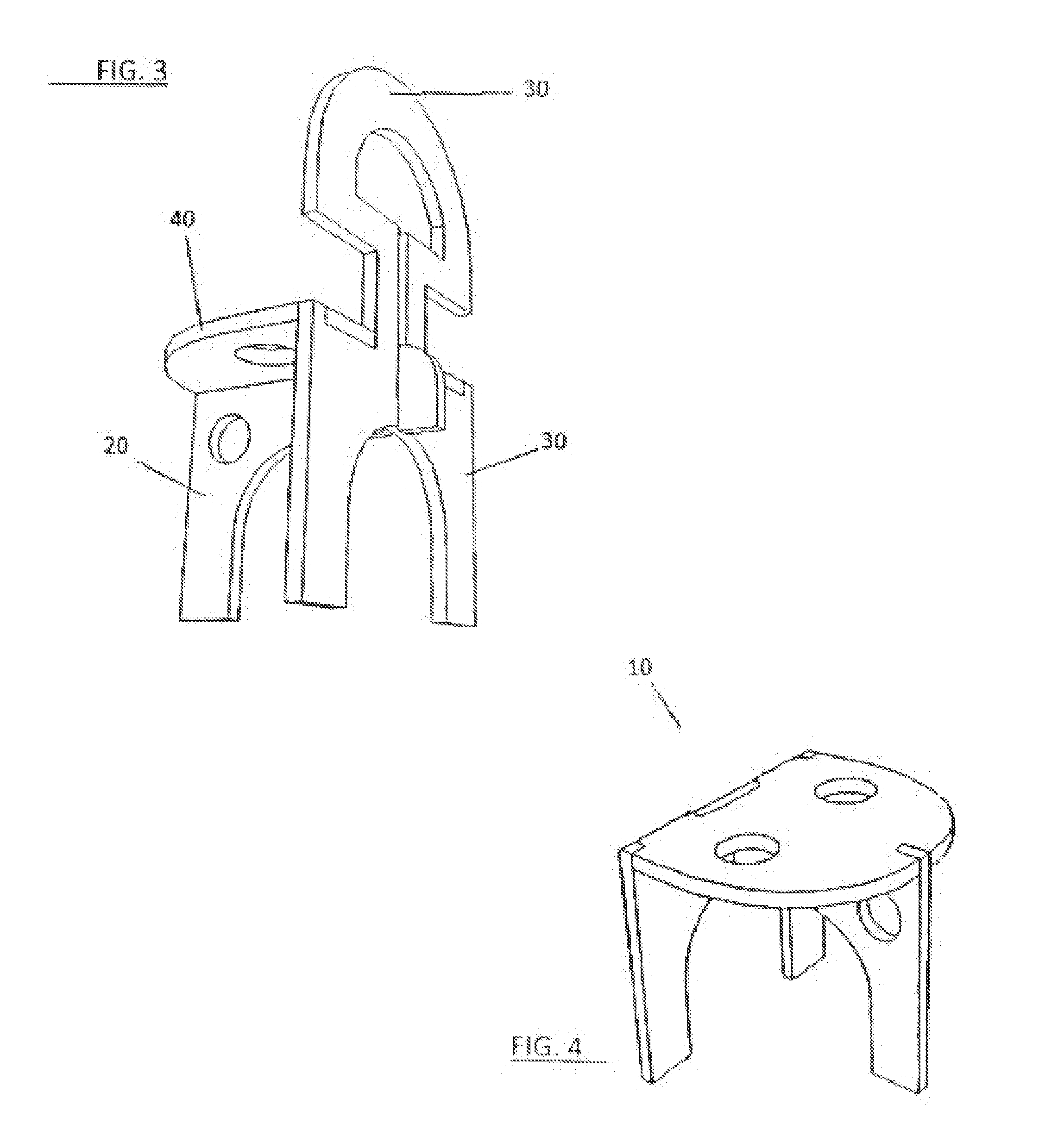 Modular interlocking furniture system