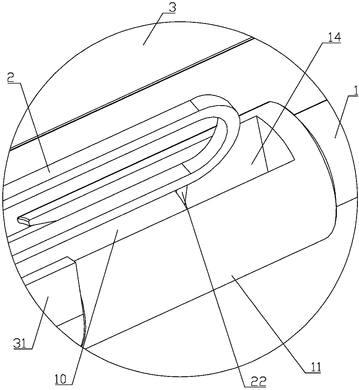 Hole size detection device of horizontal pushing type cigarette