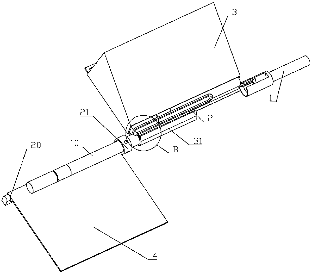 Hole size detection device of horizontal pushing type cigarette