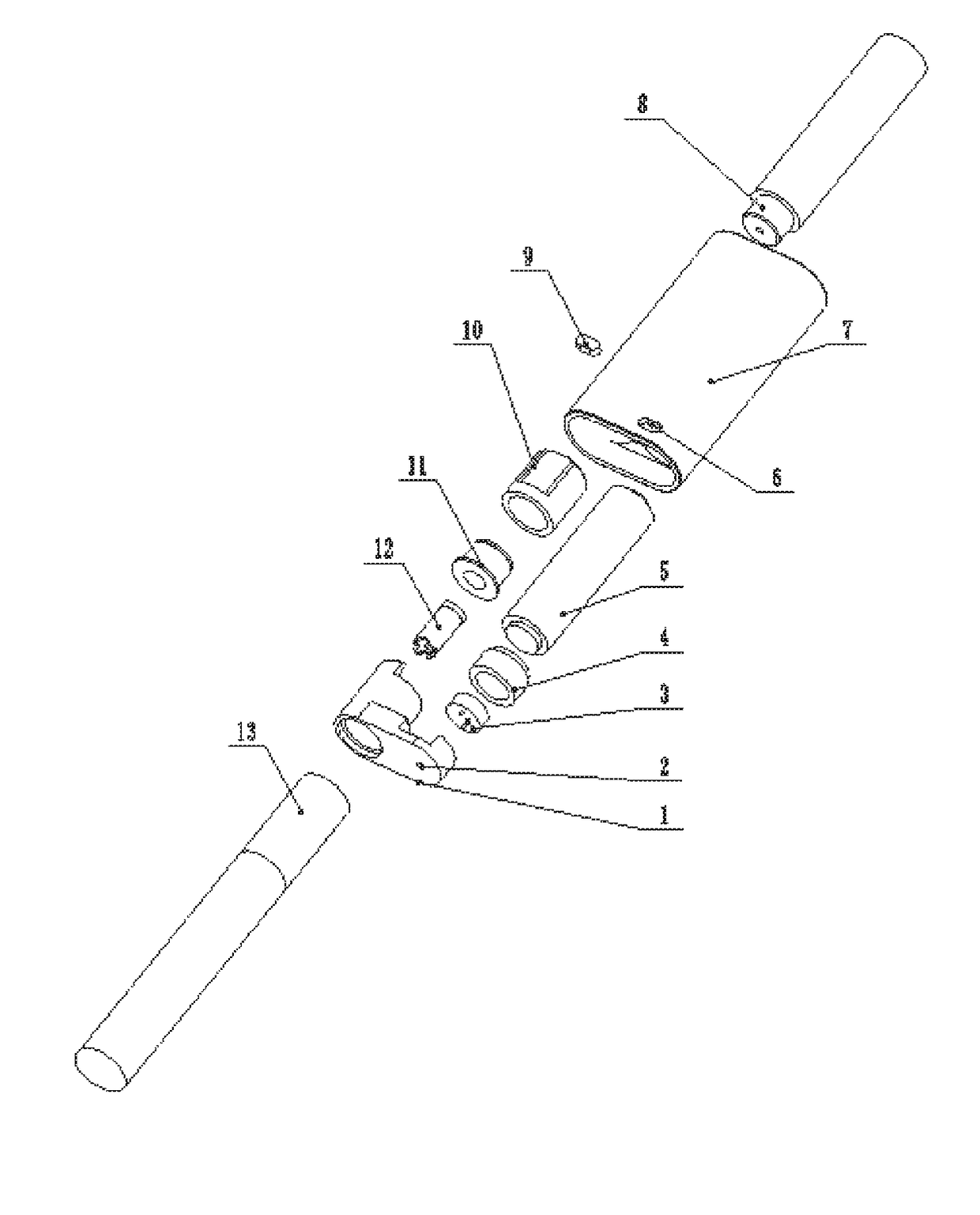 Cigarette smoking device having electronic atomization function and method for improving cigarette smoking quality