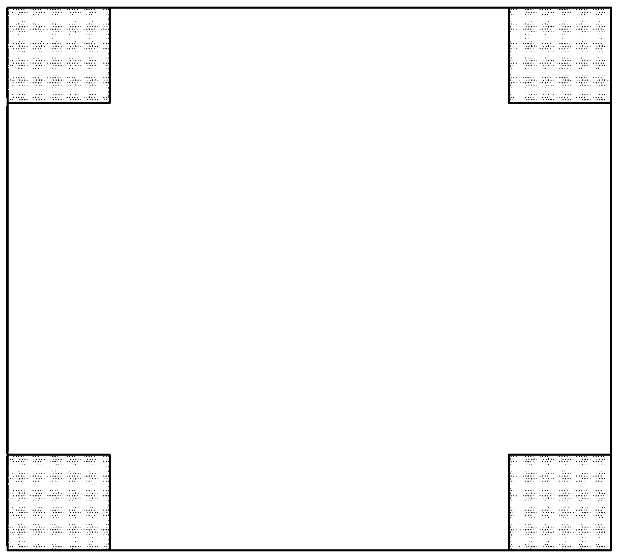 Novel glass curtain wall with high safety and installing method thereof