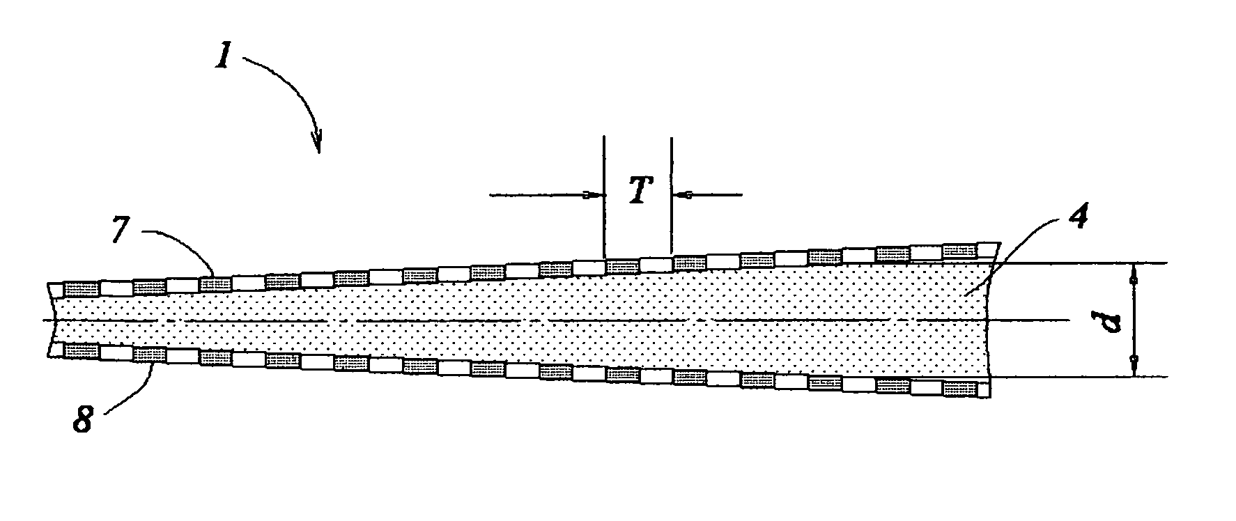 Distributed impedance sensor