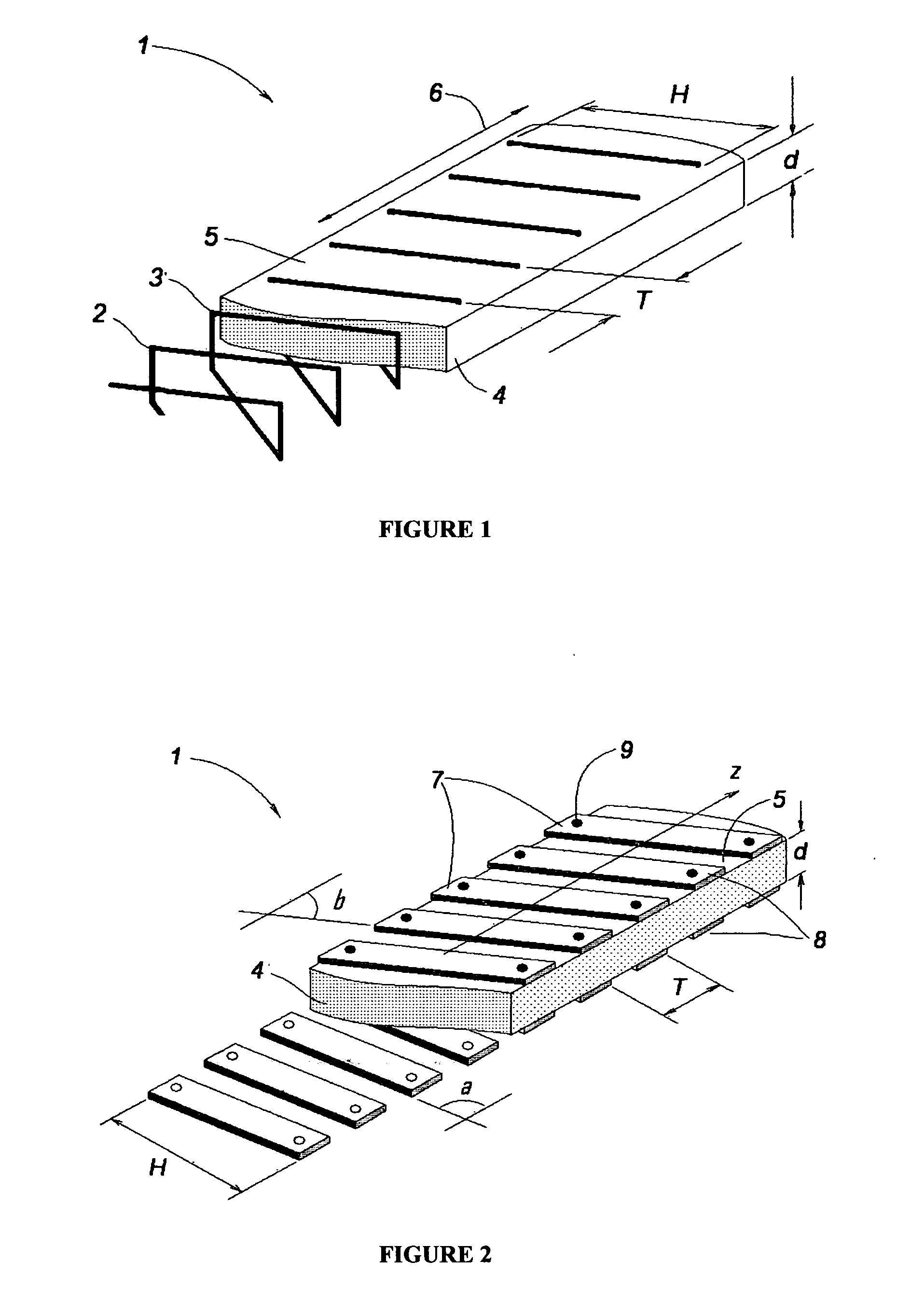 Distributed impedance sensor