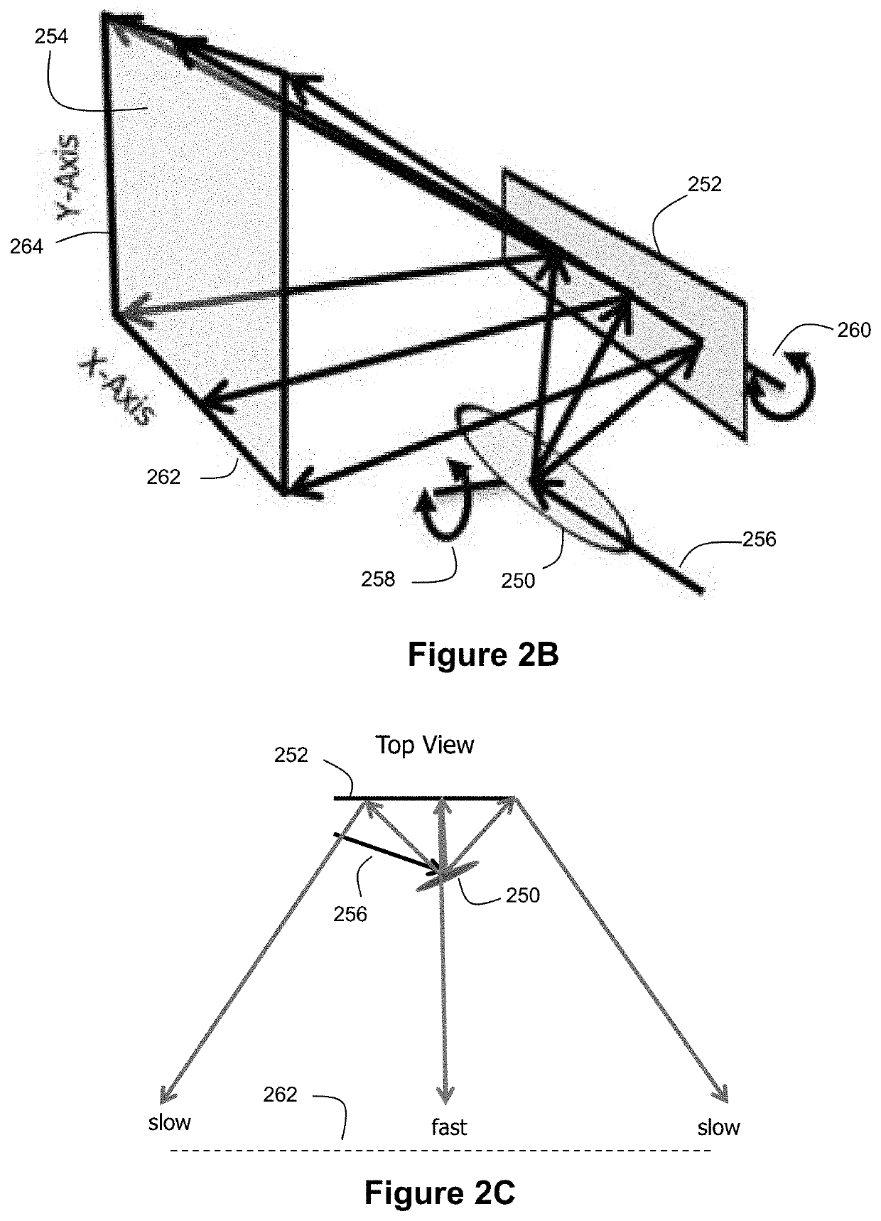 Ladar transmitter with optical field splitter/inverter for improved gaze on scan area portions