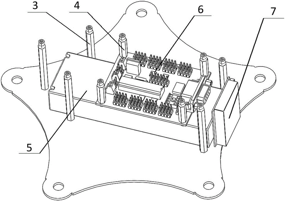 Five-leg biomimetic robot mechanism