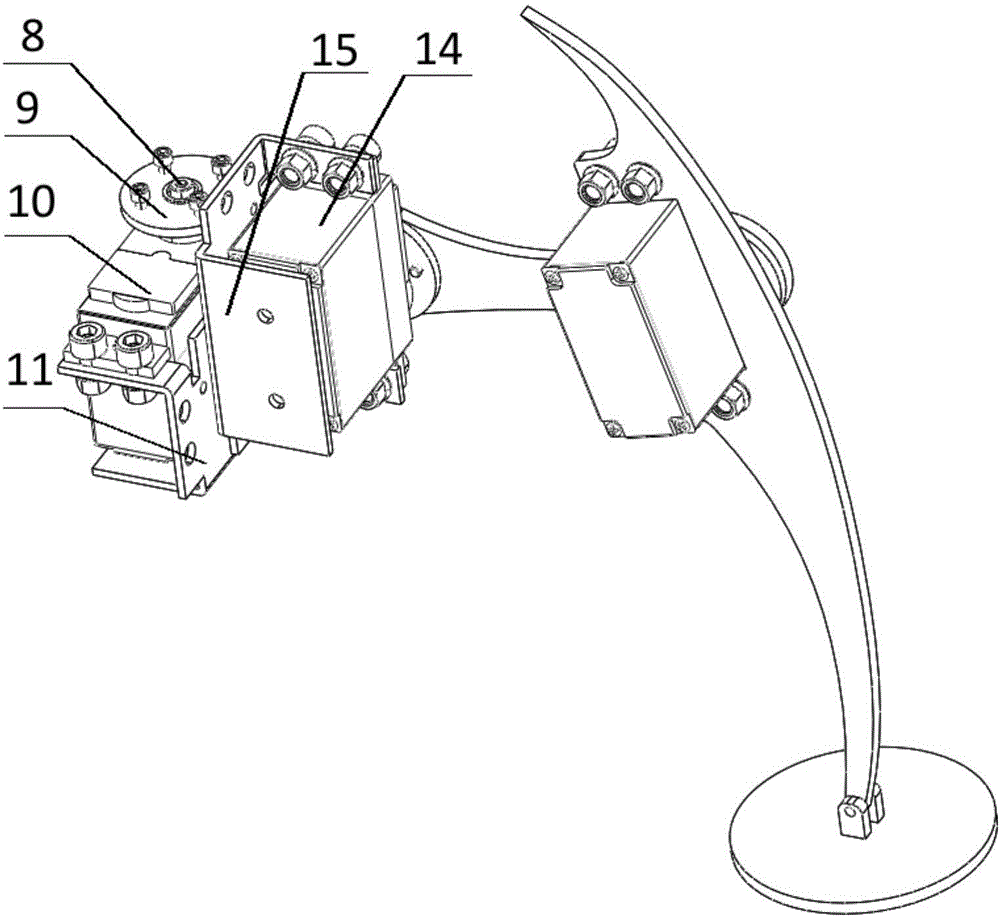 Five-leg biomimetic robot mechanism