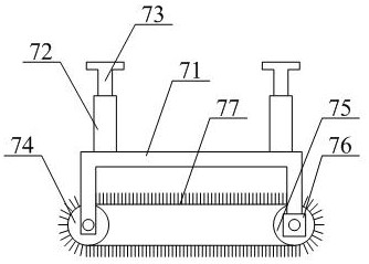 Old template cleaning machine