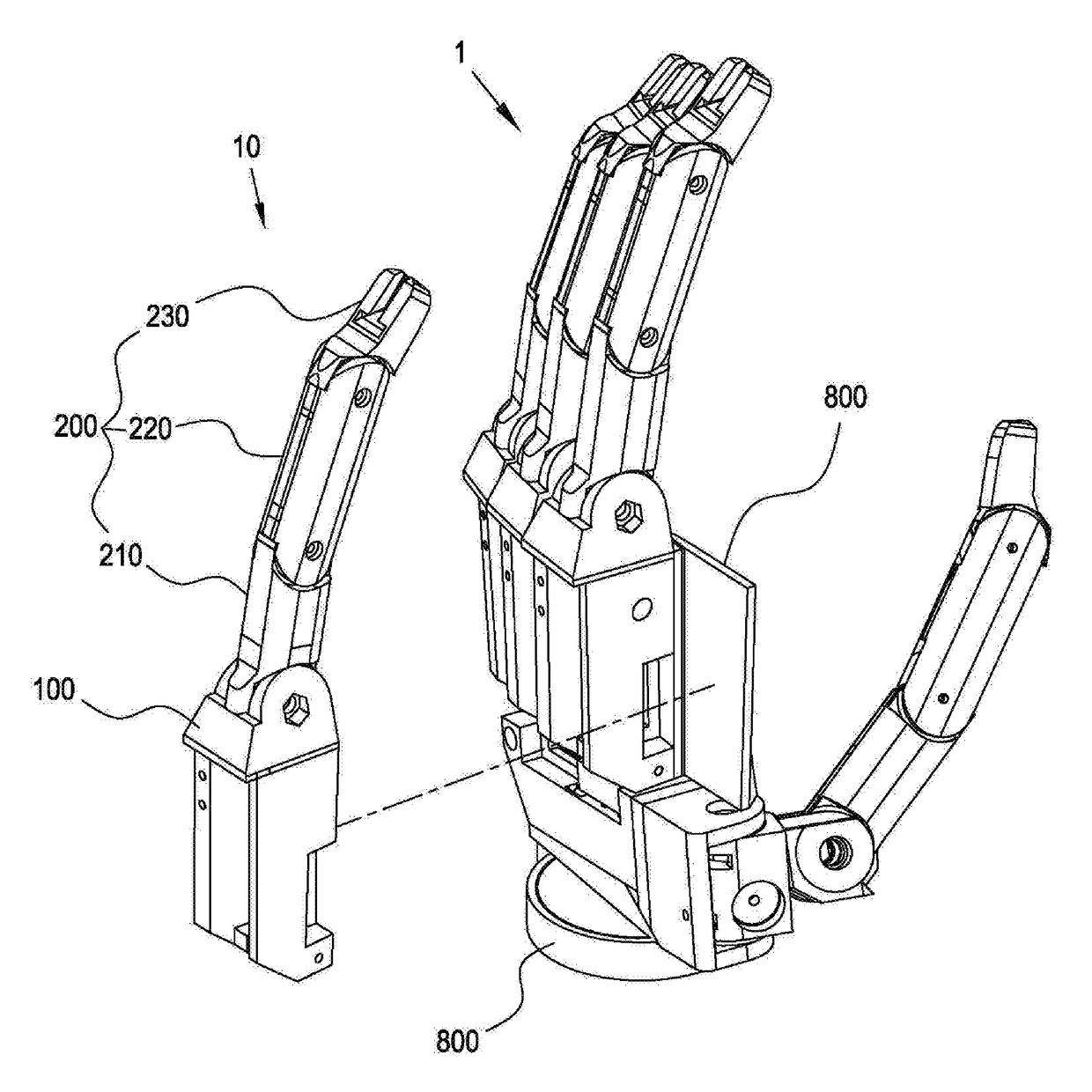 Electronic artificial hand