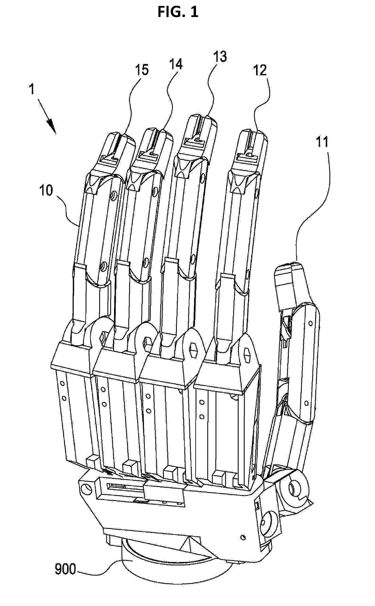 Electronic artificial hand